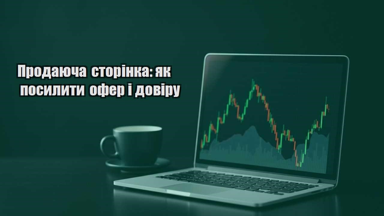 Детальніше про статтю Продаюча сторінка: як посилити офер і довіру