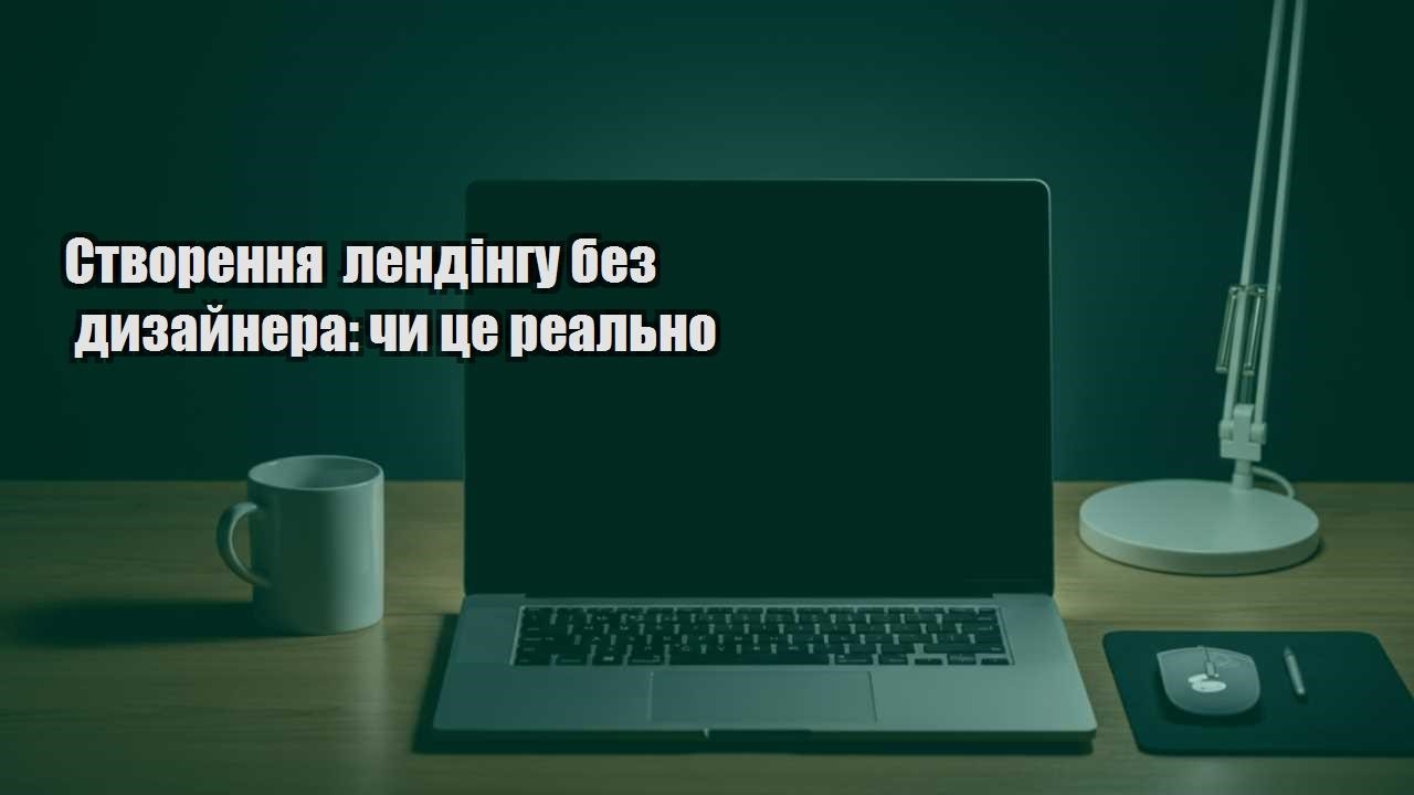 Детальніше про статтю Створення лендінгу без дизайнера: чи це реально