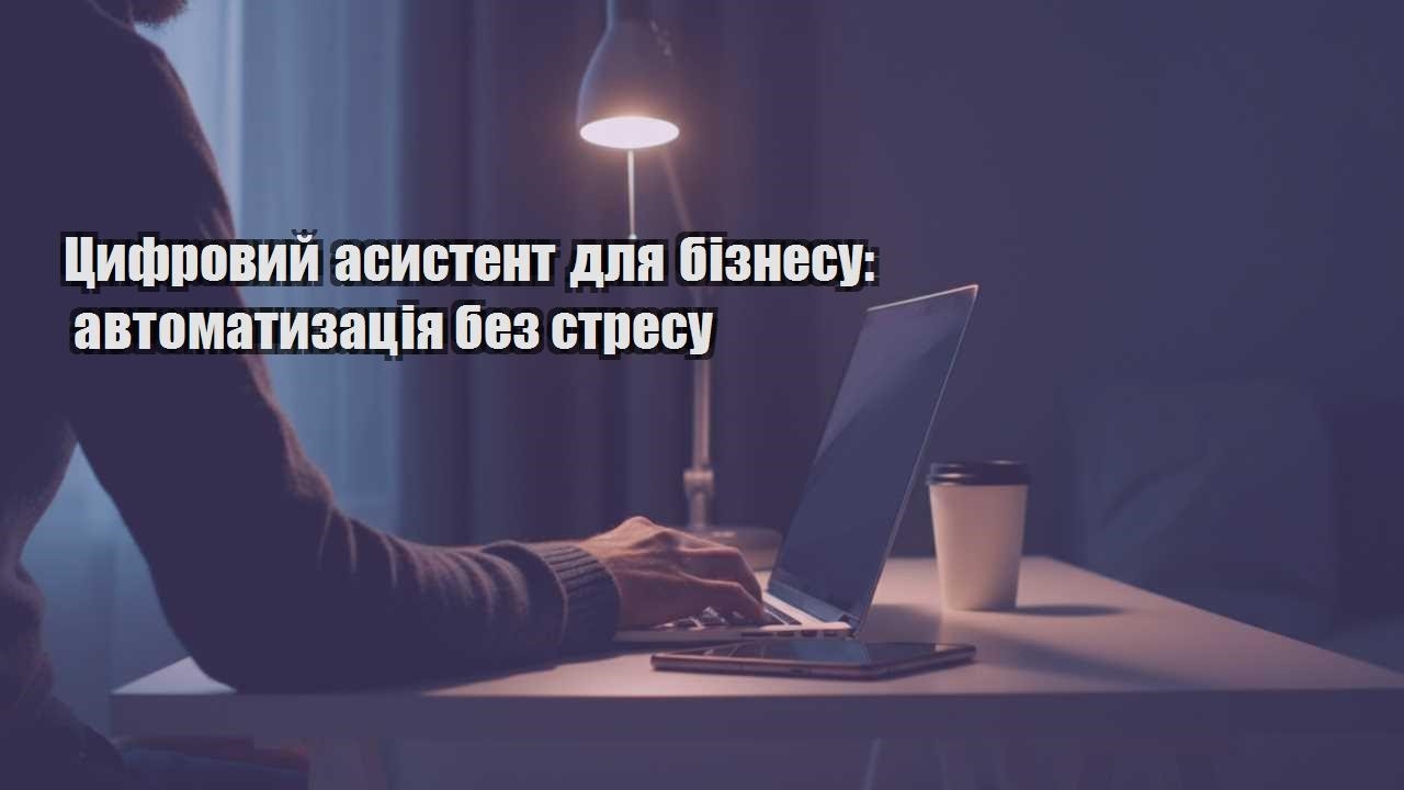 Детальніше про статтю Цифровий асистент для бізнесу: автоматизація без стресу