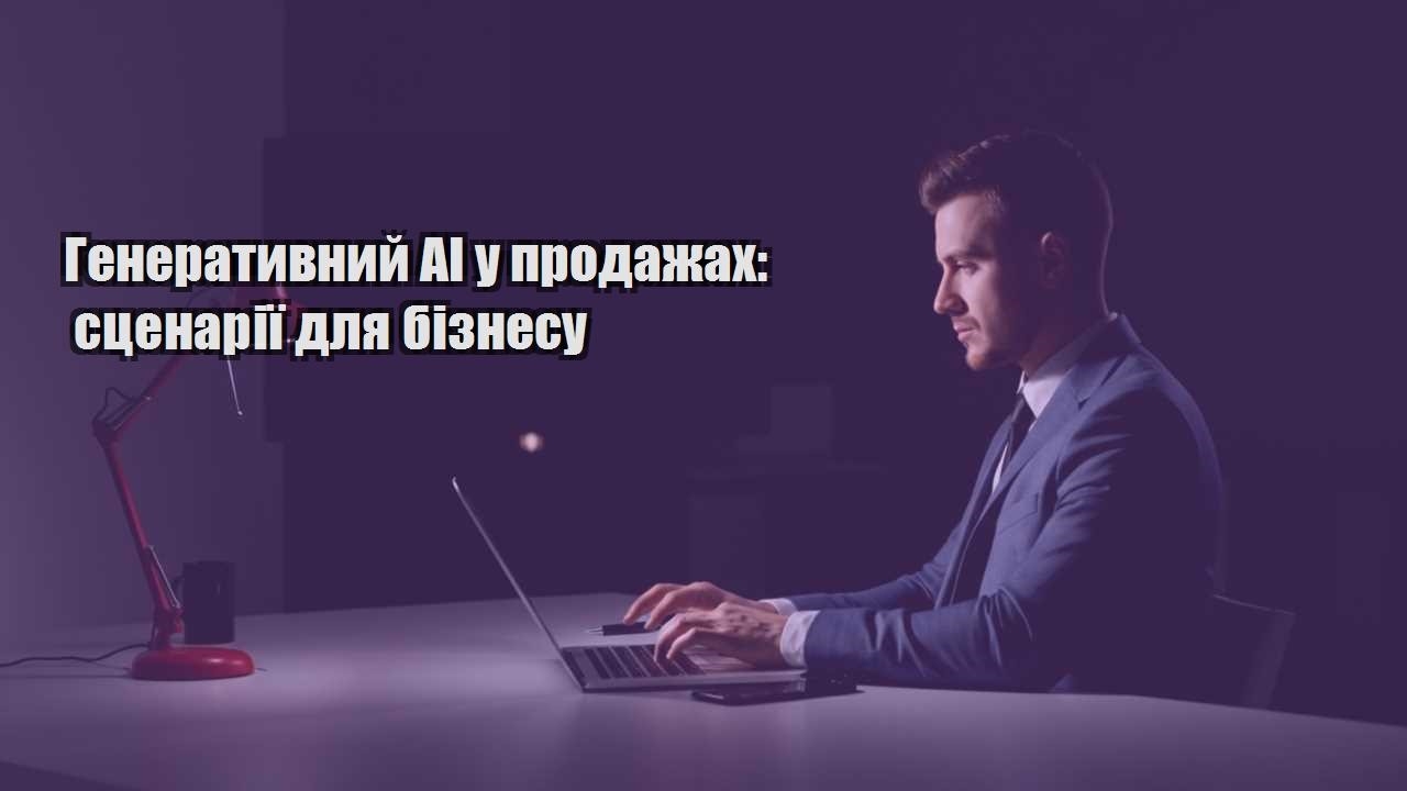 Детальніше про статтю Генеративний AI у продажах: сценарії для бізнесу