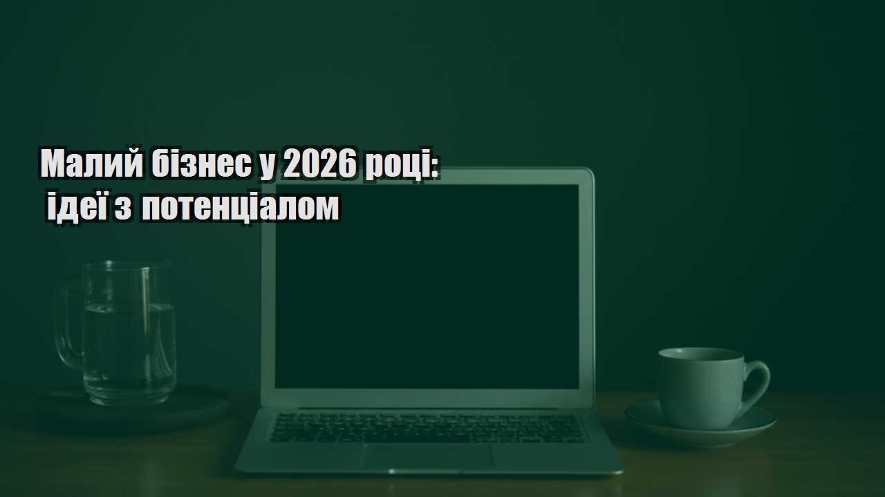 Детальніше про статтю Малий бізнес у 2026 році: ідеї з потенціалом