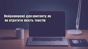 Детальніше про статтю Нейромережі для контенту: як не втратити якість текстів