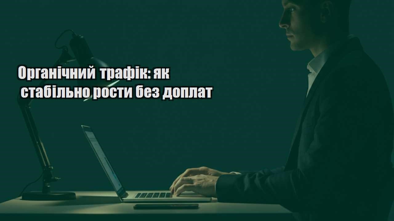 Детальніше про статтю Органічний трафік: як стабільно рости без доплат