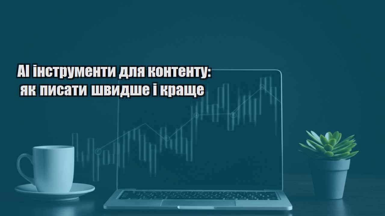 Детальніше про статтю AI інструменти для контенту: як писати швидше і краще