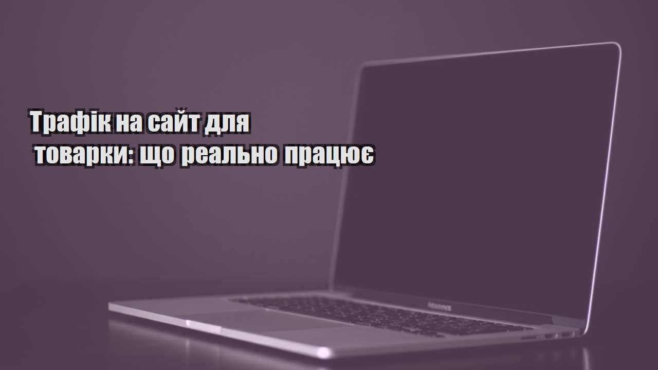 Детальніше про статтю Трафік на сайт для товарки: що реально працює